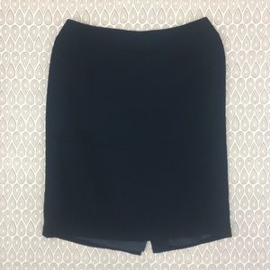 Nipon Boutique Women Black A-Line Skirt SZ 10 P185